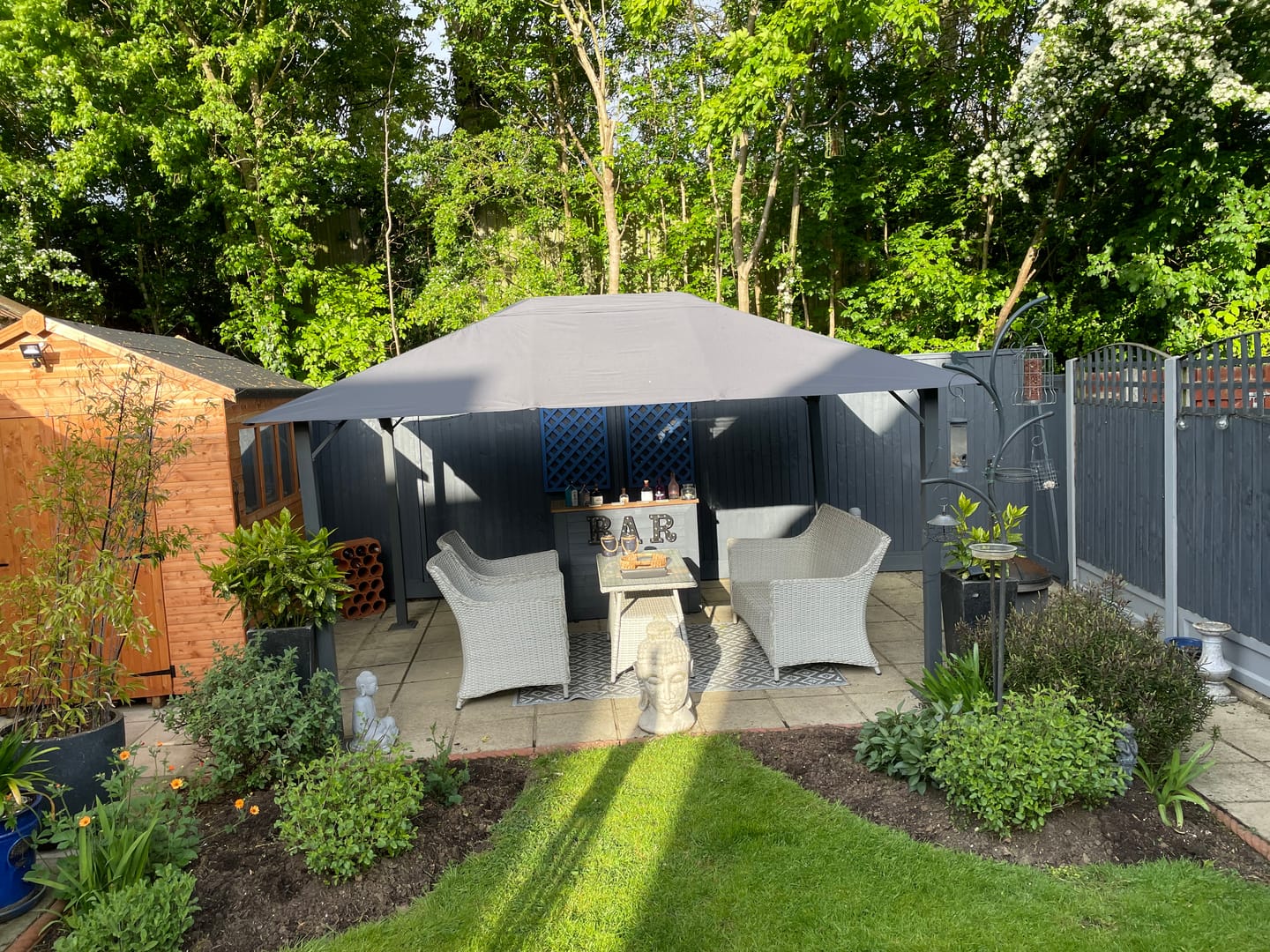 Customer photo review of Glendale Highfield Gazebo Canopy
