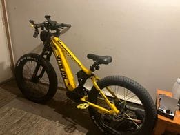 Customer photo review of T7 Full Suspension Mountain E-bike