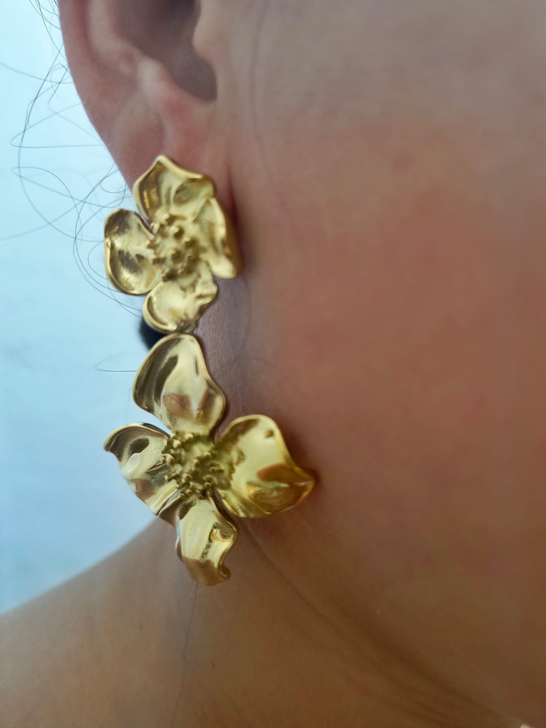 Customer photo review of Aretes Serendipia