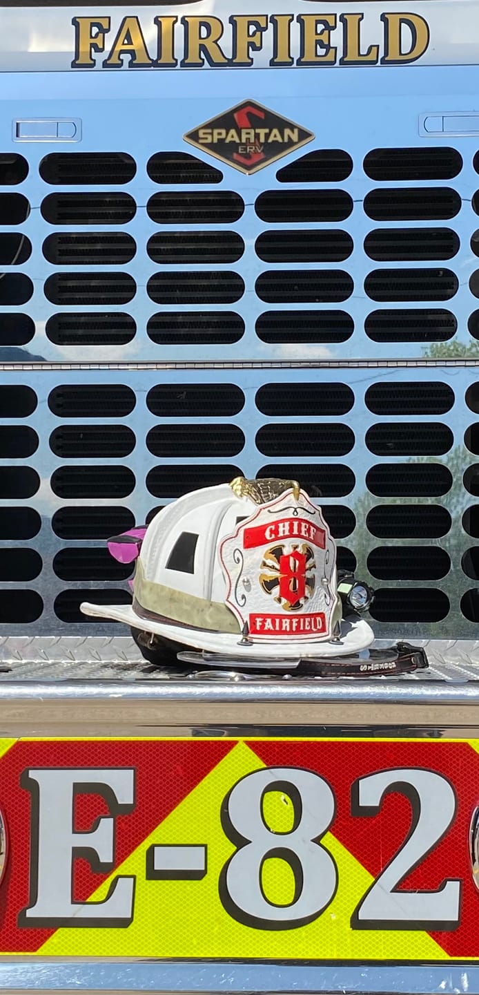 Customer photo review of 1st Due Leather Helmet Shield