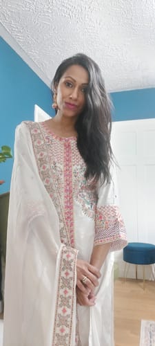 Customer photo review of DENIZ VISCOSE WINTER COLLECTION- READY TO WEAR