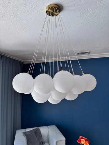 Customer photo review of Blurred Bubbles
