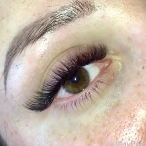 Customer photo review of LASH RETENTION ONLINE COURSE