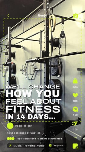 Customer photo review of VERTICAL SOCIAL MEDIA OVERLAY GUIDES