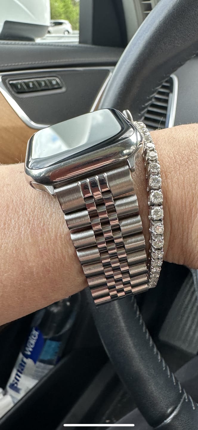 Customer photo review of Nete Stainless Band