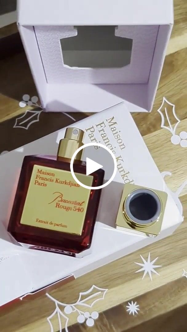 Customer video review of Baccarat Rouge 540 Extrait de Parfum for Men and Women