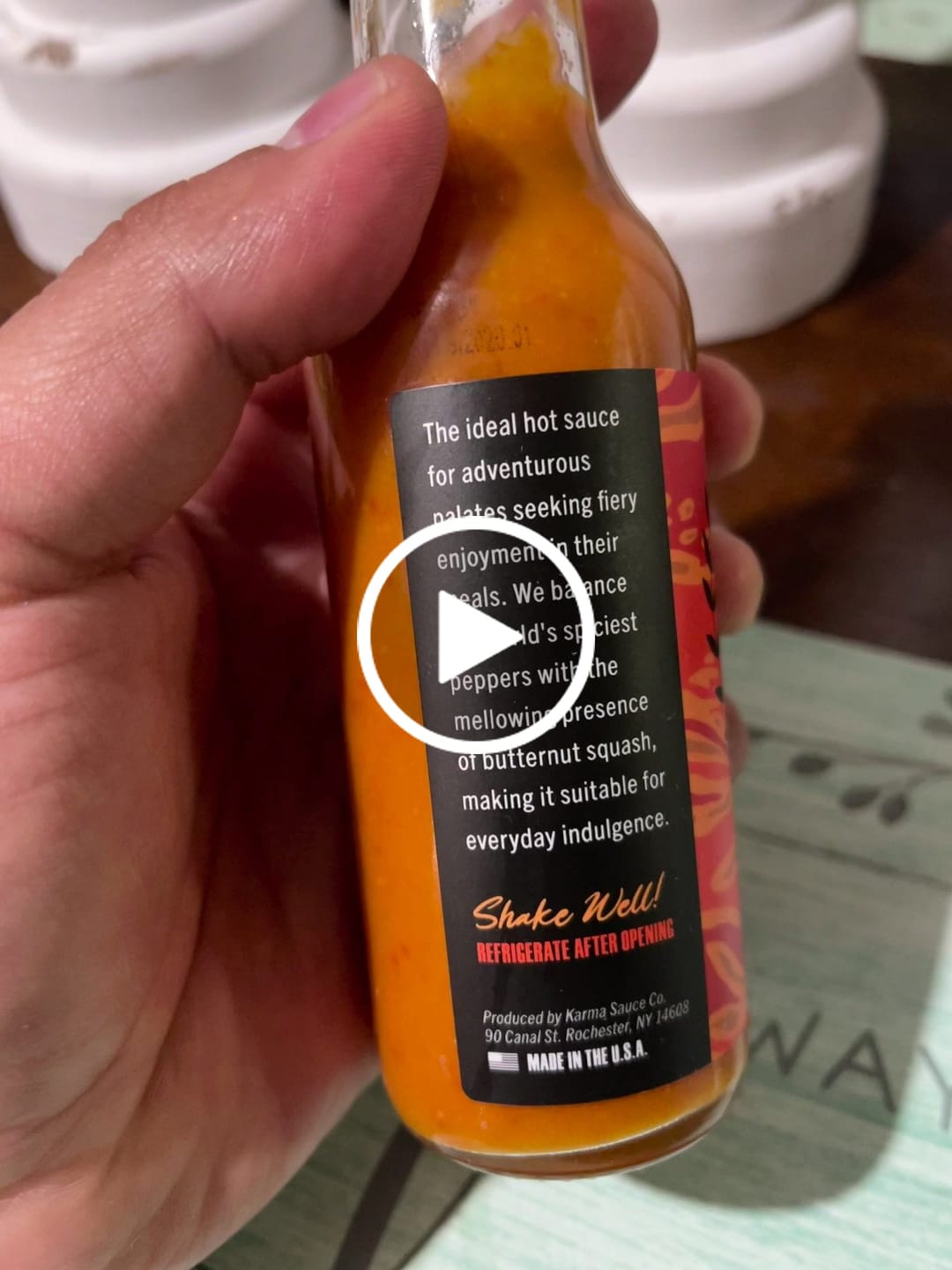 Customer video review of 717 Xtreme Hot Sauce - USA Grown & Made