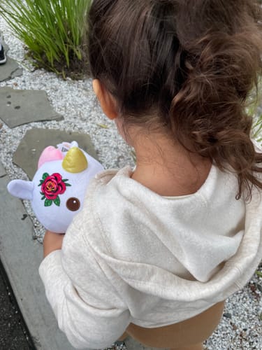 Customer photo review of Candy the Unicorn