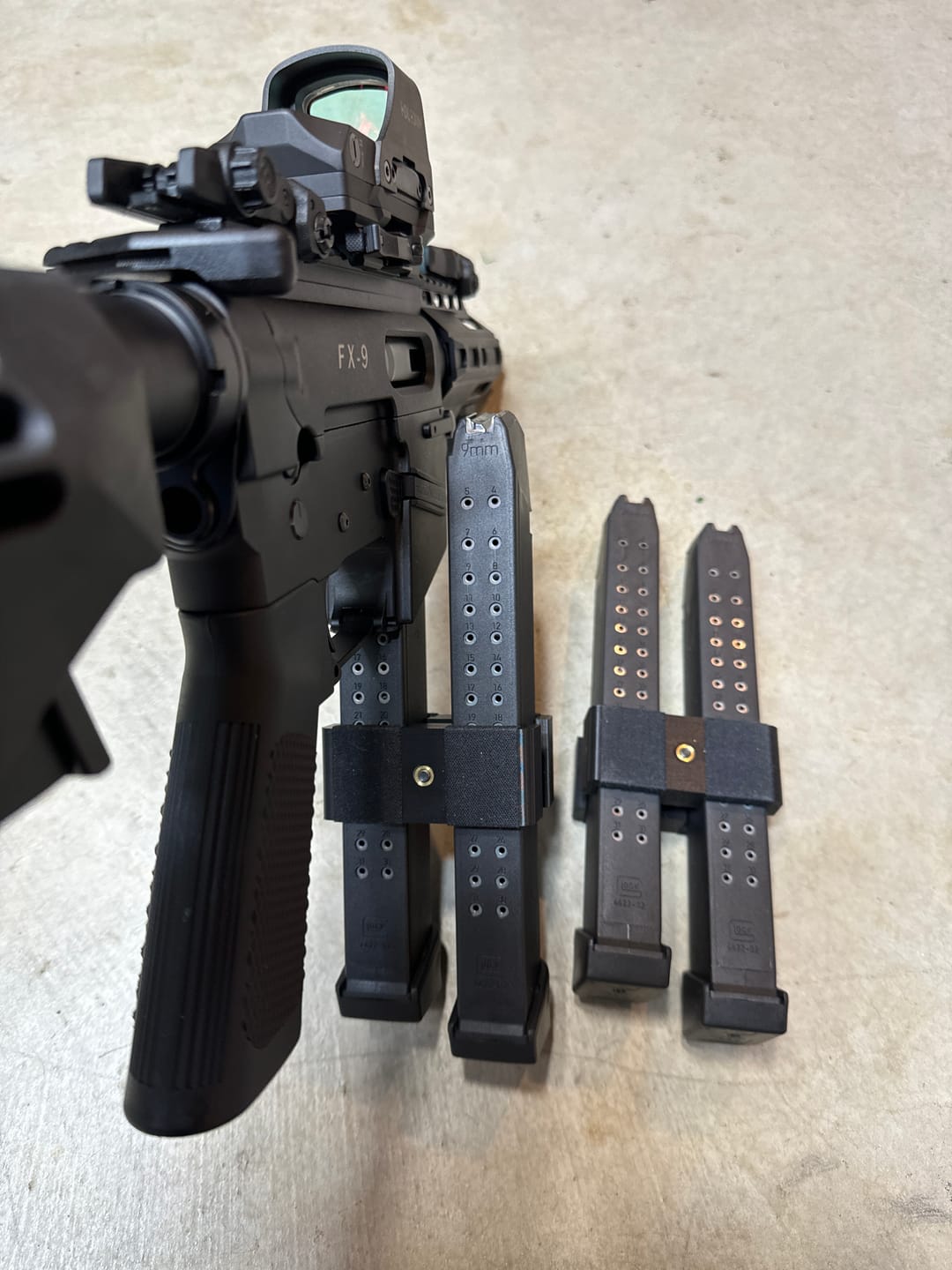 Customer photo review of Glock Mag Coupler (9mm/.40)
