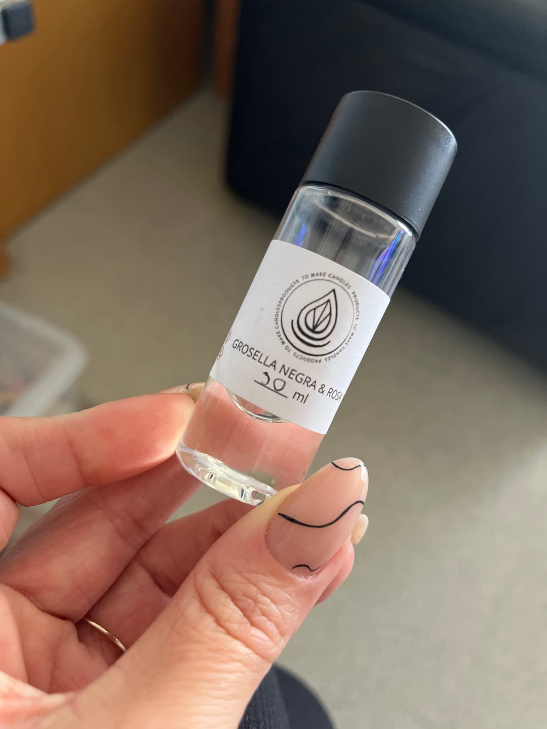 Customer photo review of Fragancia GROSELLA NEGRA & ROSA