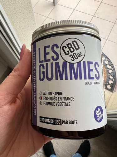 Customer photo review of Gummies Premium CBD - 2700MG