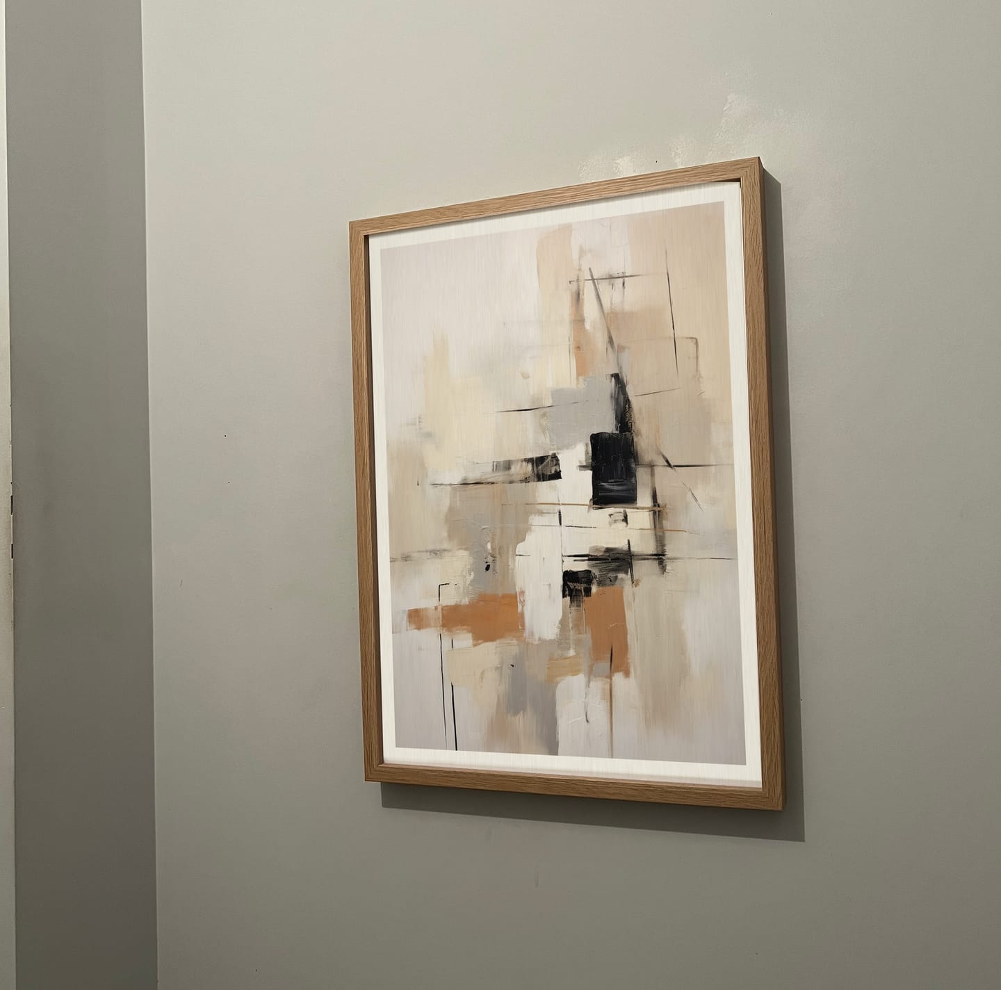 Customer photo review of TERRACOTTA I I  ART PRINT