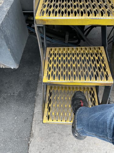 Customer photo review of Maven Comfortable Steel Toe Safety Shoes