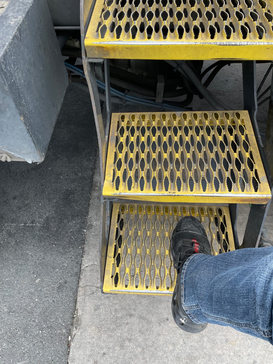 Customer photo review of Maven Comfortable Steel Toe Safety Shoes
