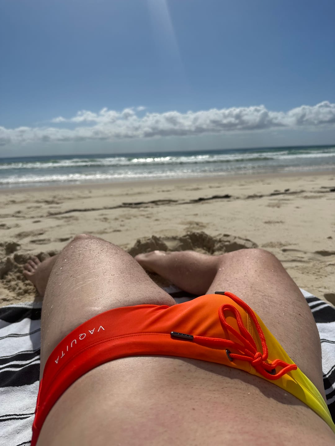 Customer photo review of Calypso Ombré - Enhancing Swim Brief