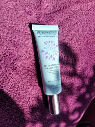 Customer photo review of Rosalique 3 in 1 Anti-Redness Miracle Formula SPF50