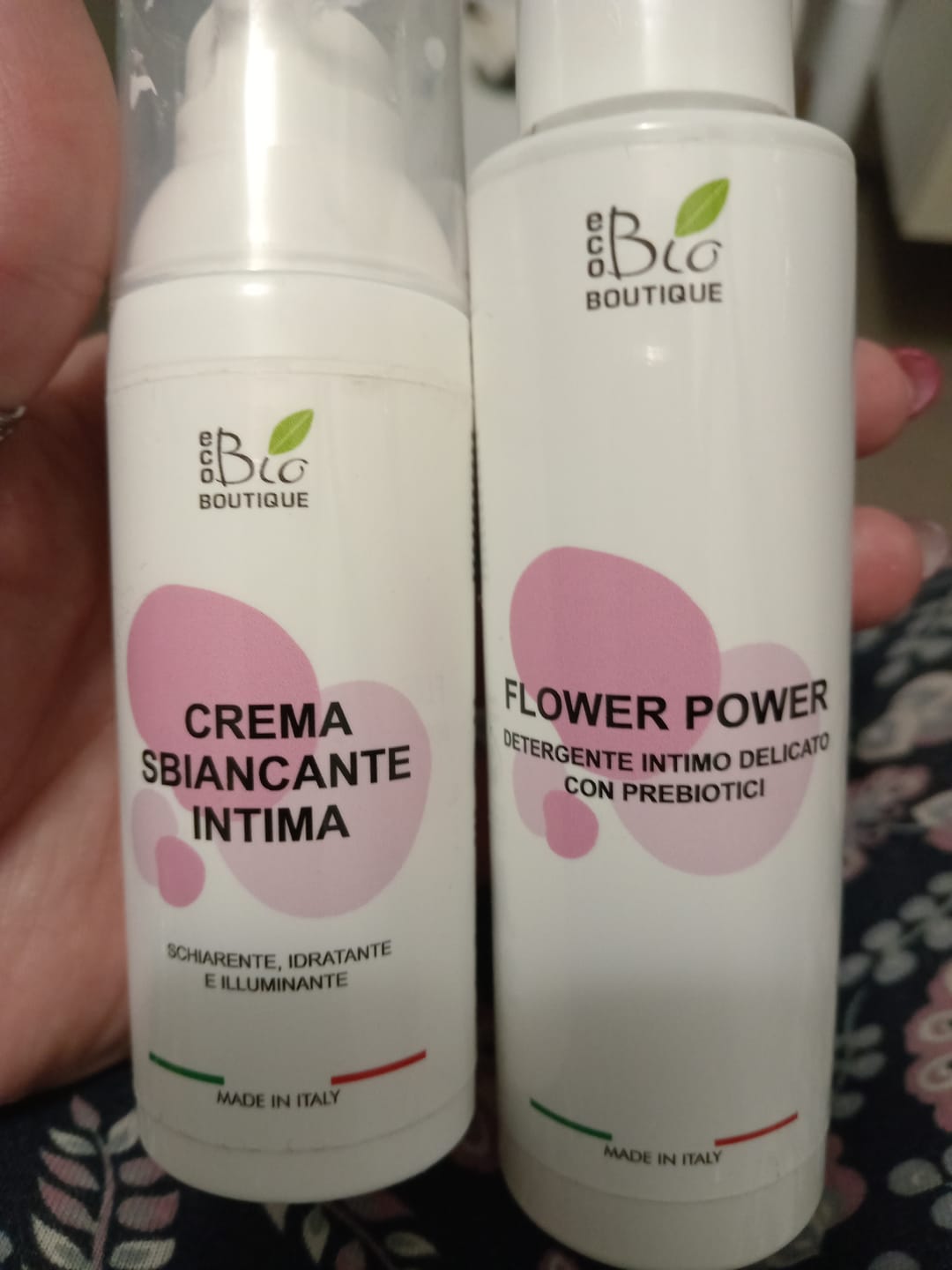Customer photo review of V Skincare Kit