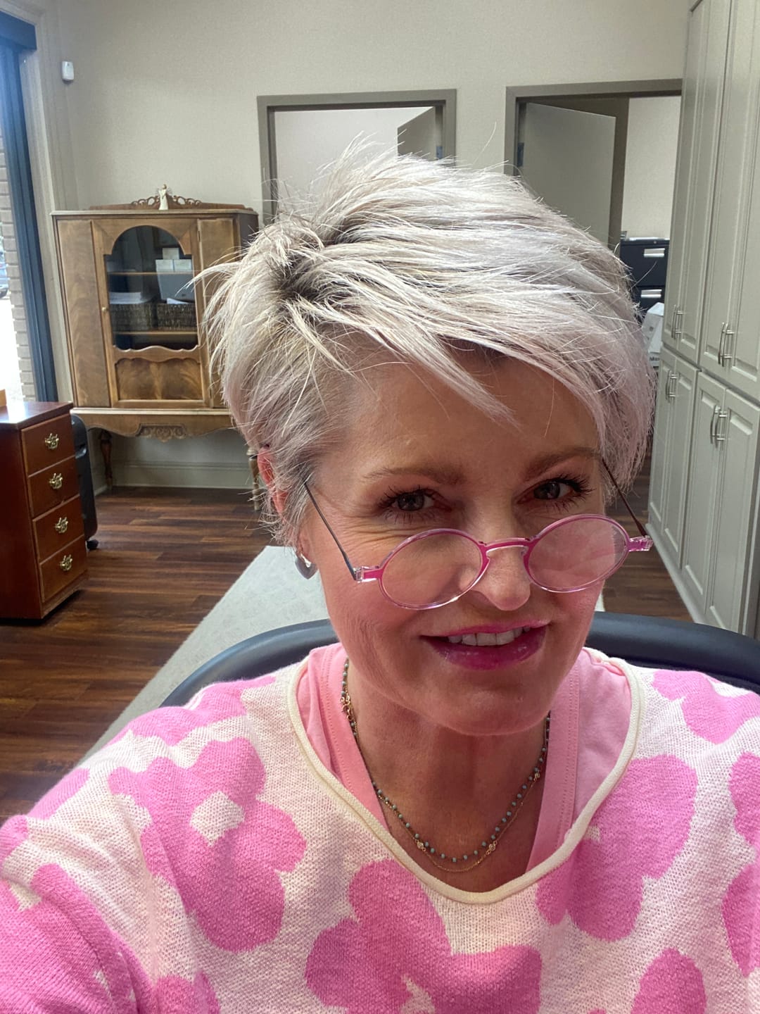 Customer photo review of Manhattan Full Frame Reading Glasses Only