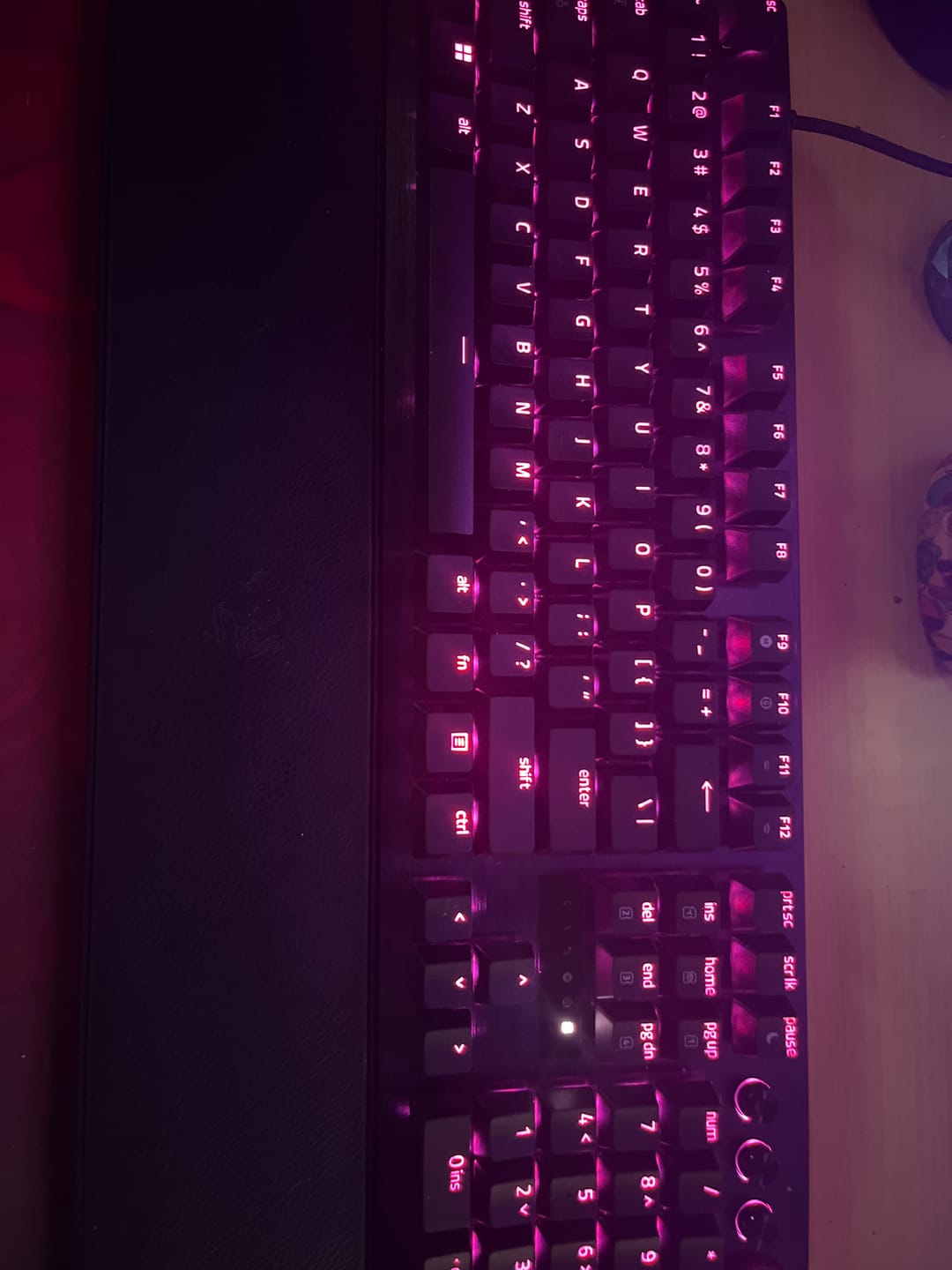 Customer photo review of Teclado Razer Huntsman V3 Pro Optico Analogico Black Ingles