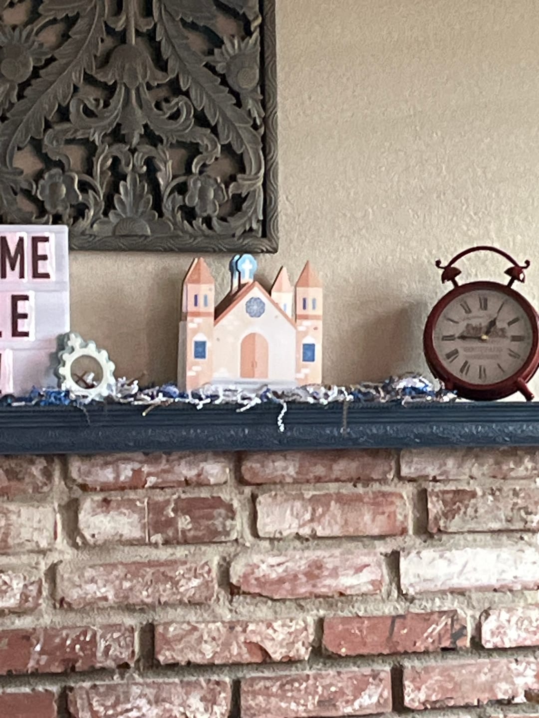 Customer photo review of When We Go to Mass - shaped board book
