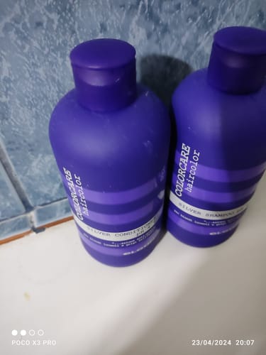 Customer photo review of Shampoo Silver Colorcare