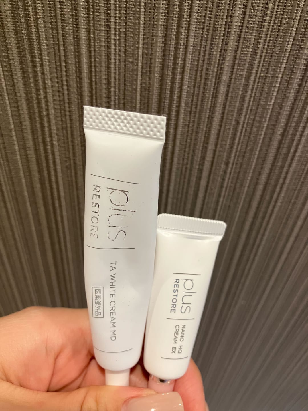 Customer photo review of ナノHQクリームEX（4％）