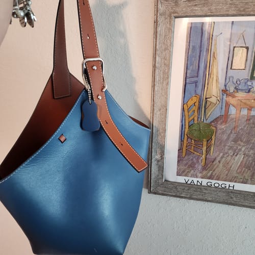 Customer photo review of Cholet Two-Tone Medium Tote