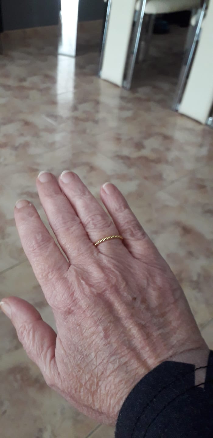 Customer photo review of Anillo Remolino