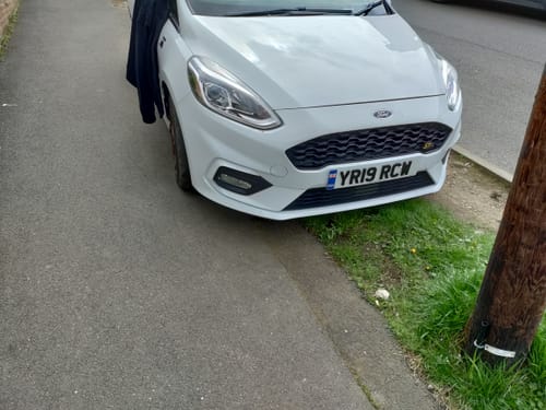 Customer photo review of Outer Fog Light Bezels - Mk8 Fiesta ST/ ST Line