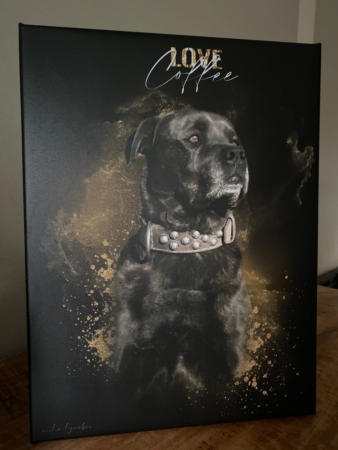 Customer photo review of Dein Black&Gold/Silver/Roségold-Design