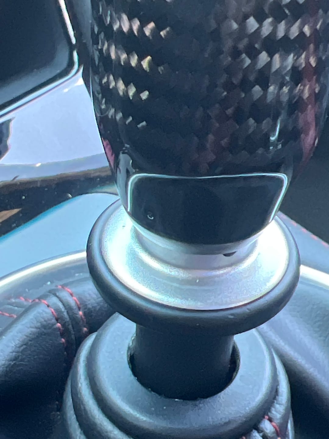 Customer photo review of Damaged Shift Knobs