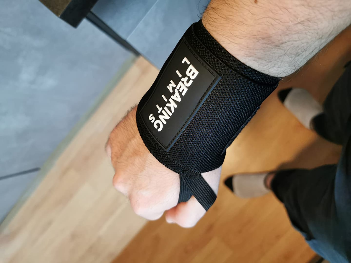 Customer photo review of Wrist Wraps