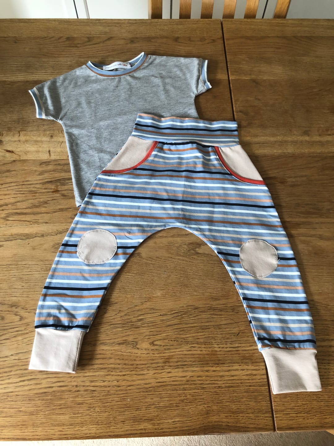 Customer photo review of Printed Cotton Jersey Remnants