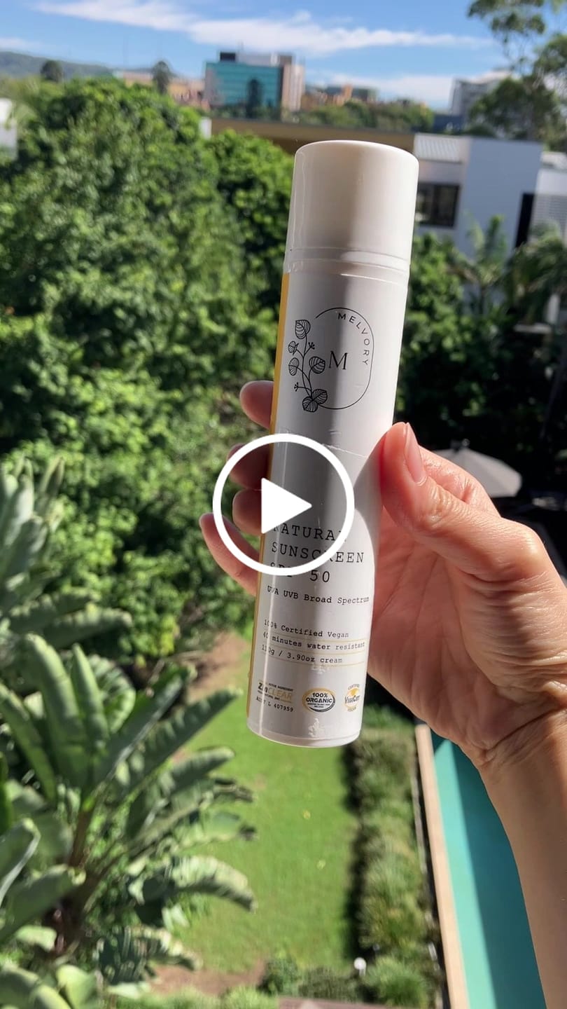 Customer video review of Natural Sunscreen SPF 50