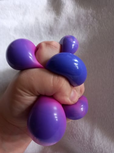 Customer photo review of Nee Doh Colour Change Ball
