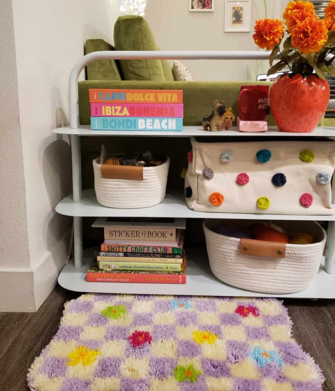 Customer photo review of CHECK ME OUT Rug Making Kit
