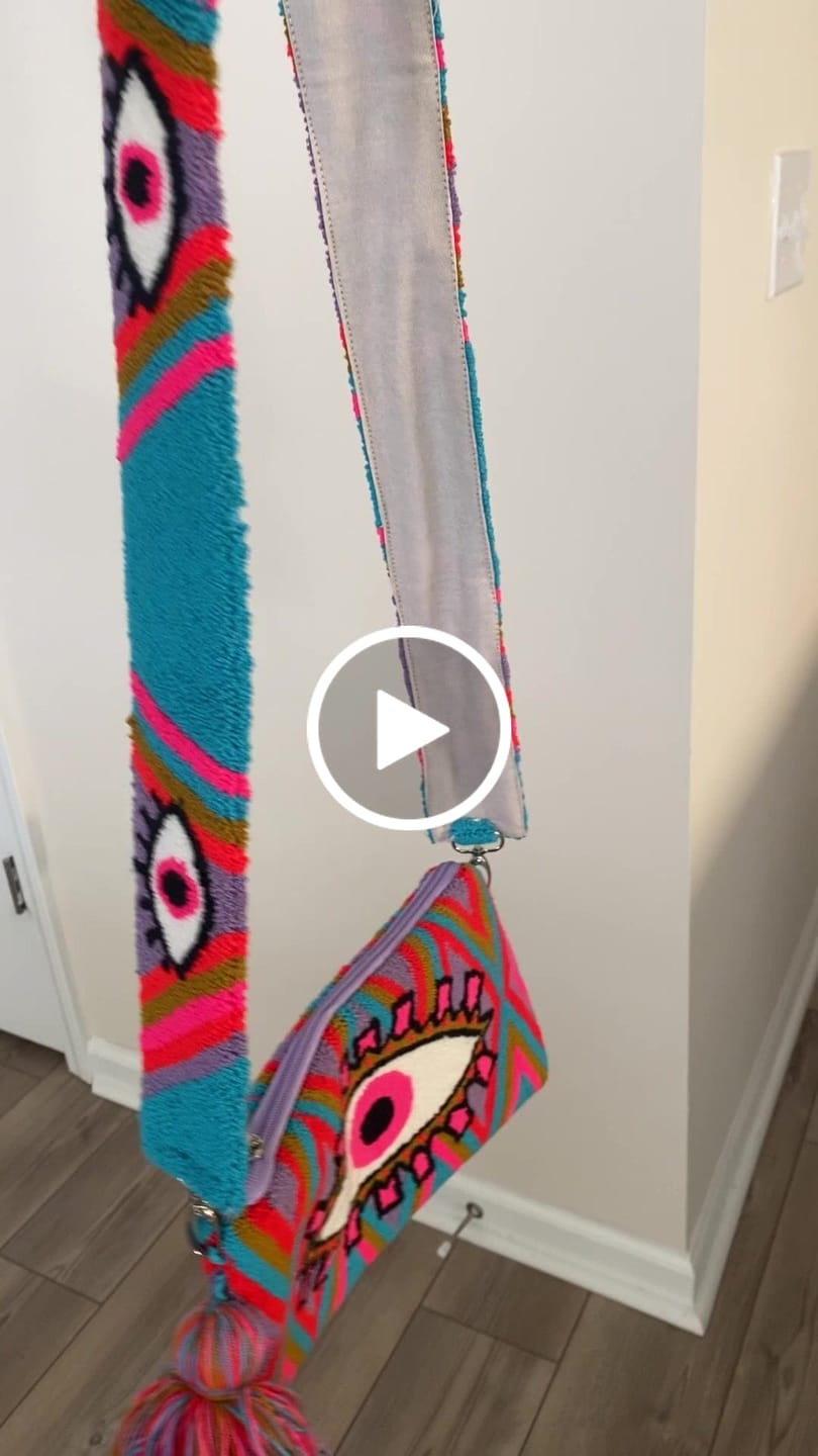 Customer video review of Evil Eye Clutch
