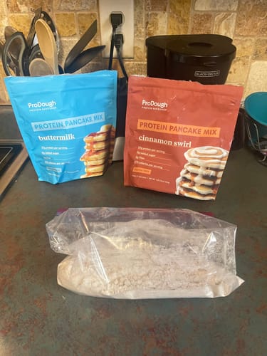 Customer photo review of Pancake & Waffle Mixes Subscription