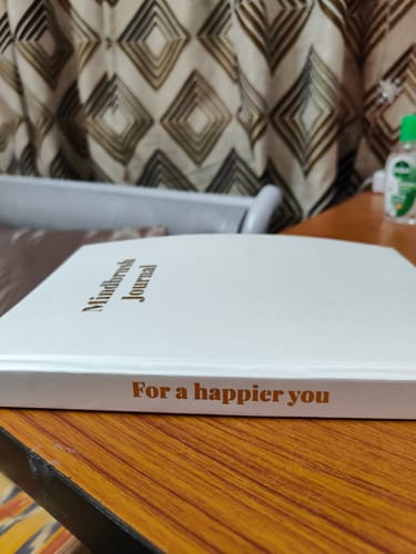 Customer photo review of Mindbrush Journal