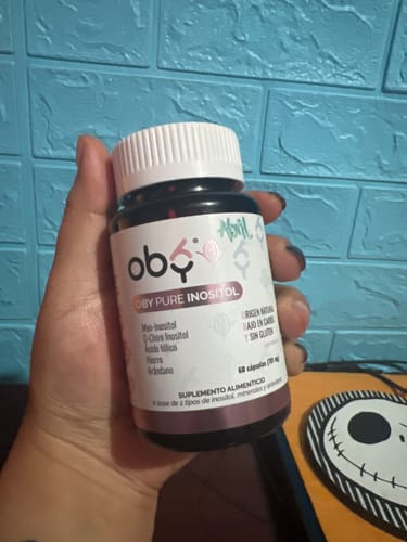 Customer photo review of OBY Pure Inositol | Myo Inositol y D-Chiro Inositol, Ácido Fólico, Hierro y Extracto Arándano
