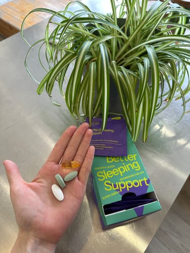 Customer photo review of Better Sleeping Support (30 Days)