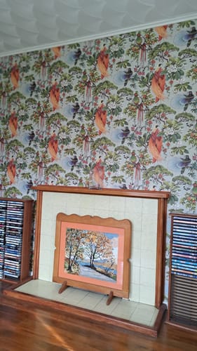Customer photo review of Yasuni Wallpaper - 5 Colours
