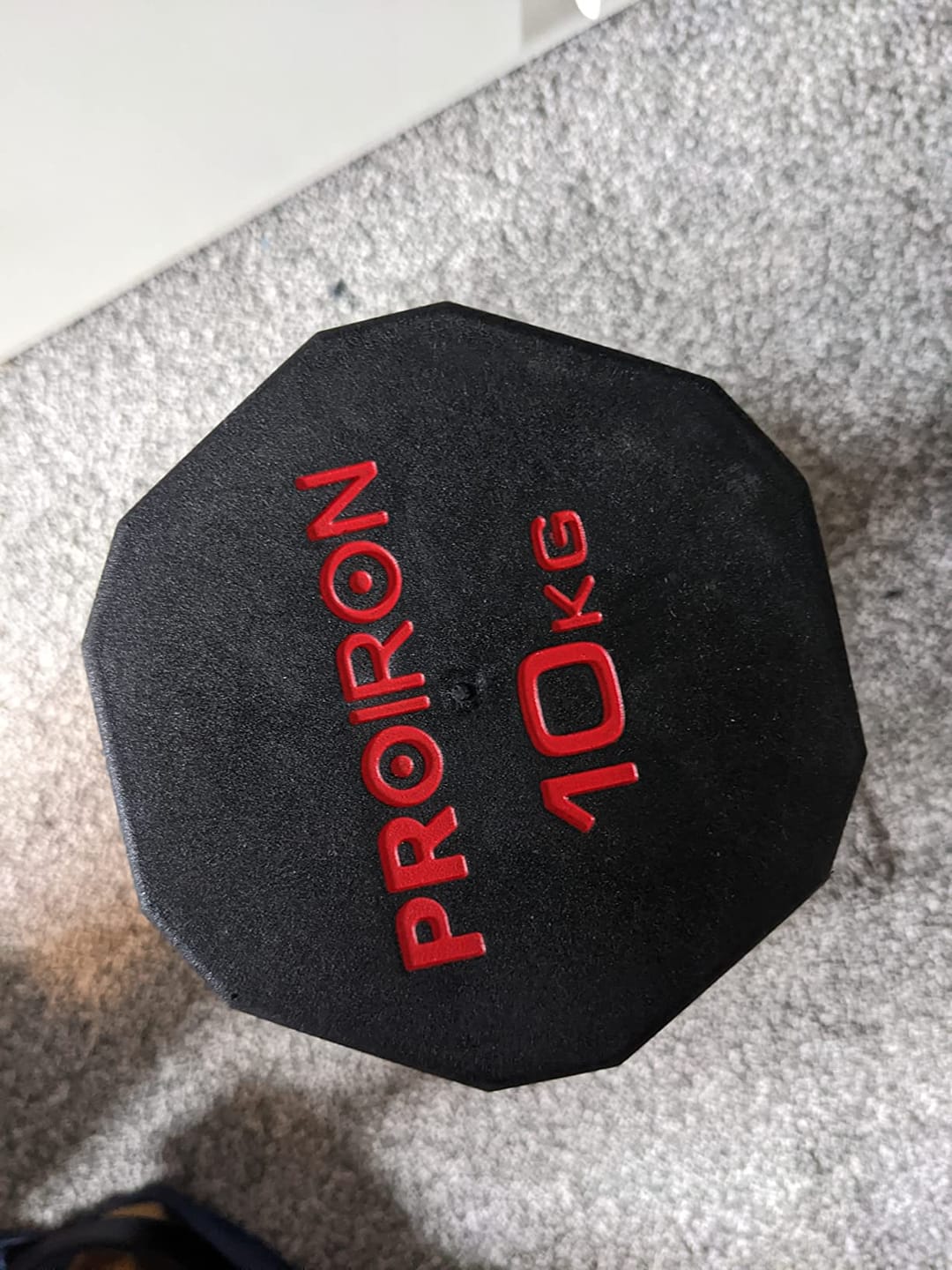 Customer photo review of Mancuernas Dodecagonales de Caucho (Par)
