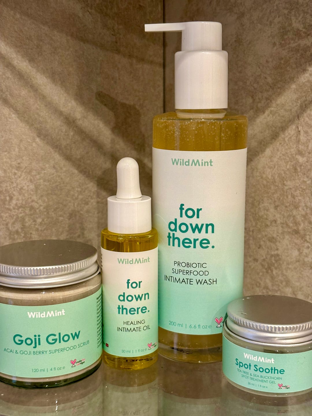Customer photo review of Superfood Intimate Care Kit