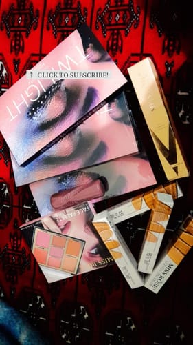 Customer photo review of Miss Rose TWILIGHT DUSK PALETTE