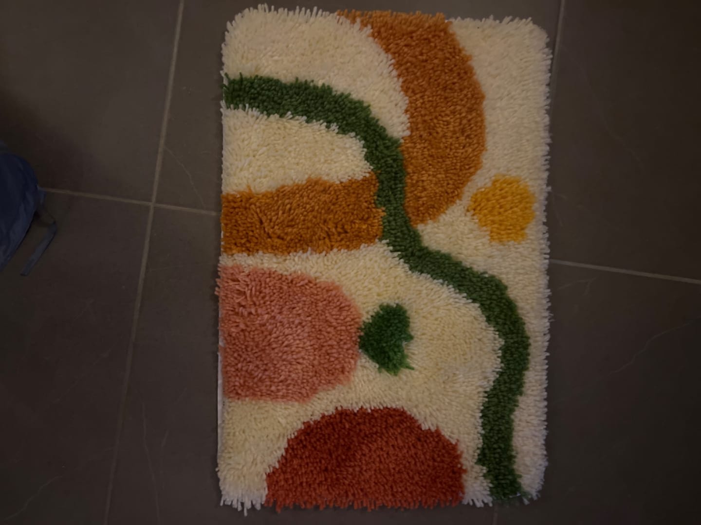 Customer photo review of ABSTRACT EARTH Rug Making Kit