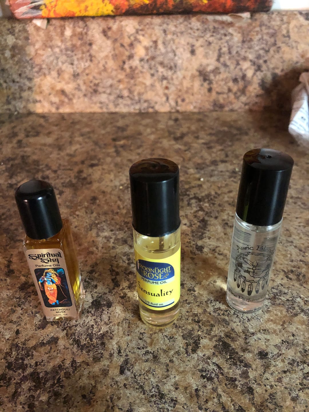 Customer photo review of Spiritual Sky Perfume Oil