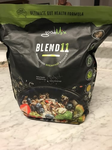 Customer photo review of Blend11: Low FODMAP, low carb, gluten free bircher muesli (Best Poos Ever!)