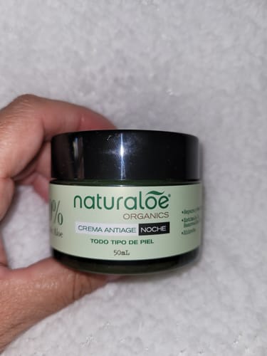 Customer photo review of Set Crema día antiage + Noche antiage + Gel Puro Aloe