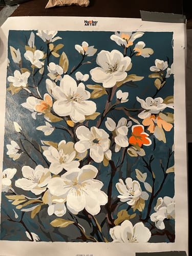 Customer photo review of Spring Blossom Tapestry